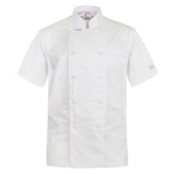 Executive Chef Jacket Short Sleeve Light Weight Thumbnail